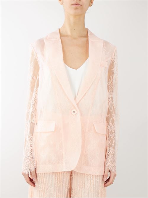 Organza and lace blazer jacket Twinset TWIN SET |  | TP2021178